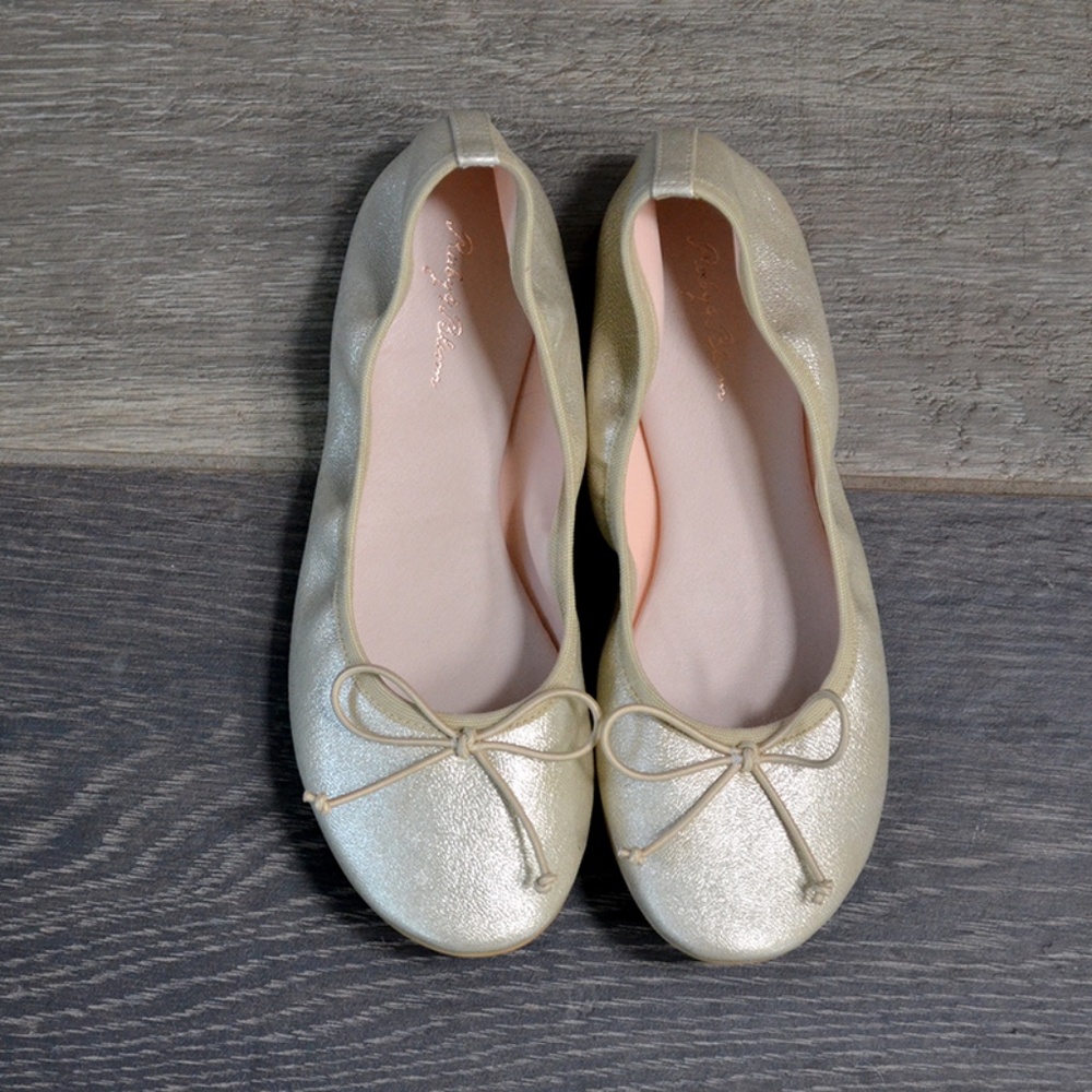 Bella Gold Ballet Flat